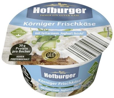 Körniger Frischkäse mit fettarmem Joghurt Leicht
