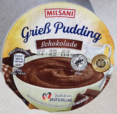 Grießpudding - Schokolade