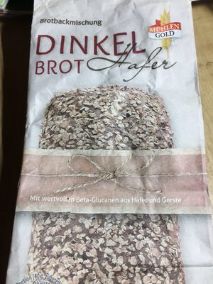 Brotbackmischung Dinkel Hafer Brot