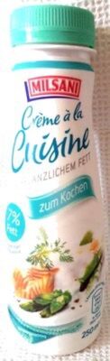Crème à la Cuisine zum Kochen, 7% Fett front packaging