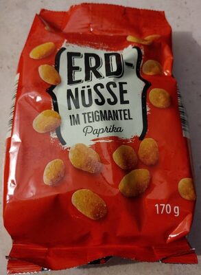 Erdnüsse im Teigmantel Paprika front packaging