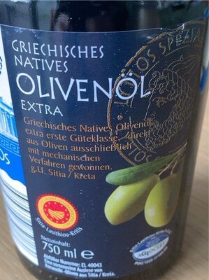 Griechisches natives Olivenöl Extra