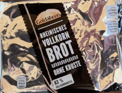 Rheinisches Vollkornbrot front packaging