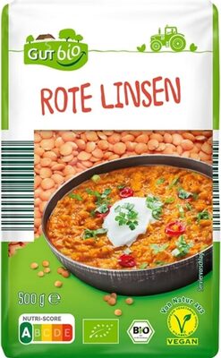 Rote Bio-Linsen front packaging