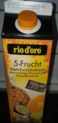 5-Frucht Mehrfruchtdirektsaft