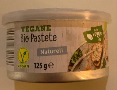 Vegane Bio Pastete Naturell