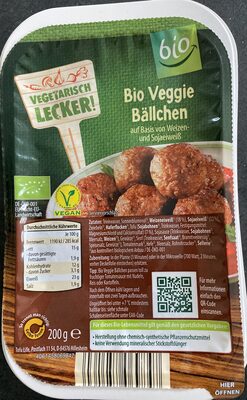 Bio Veggie Bällchen