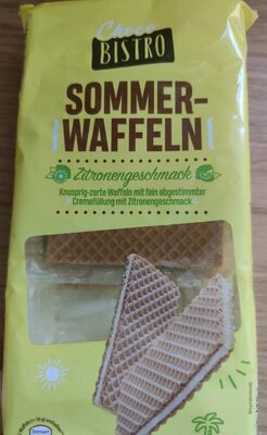 Sommerwaffeln Zitronengeschmack