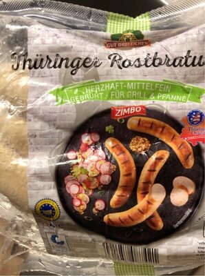 Thüringer Rostbratwurst front packaging