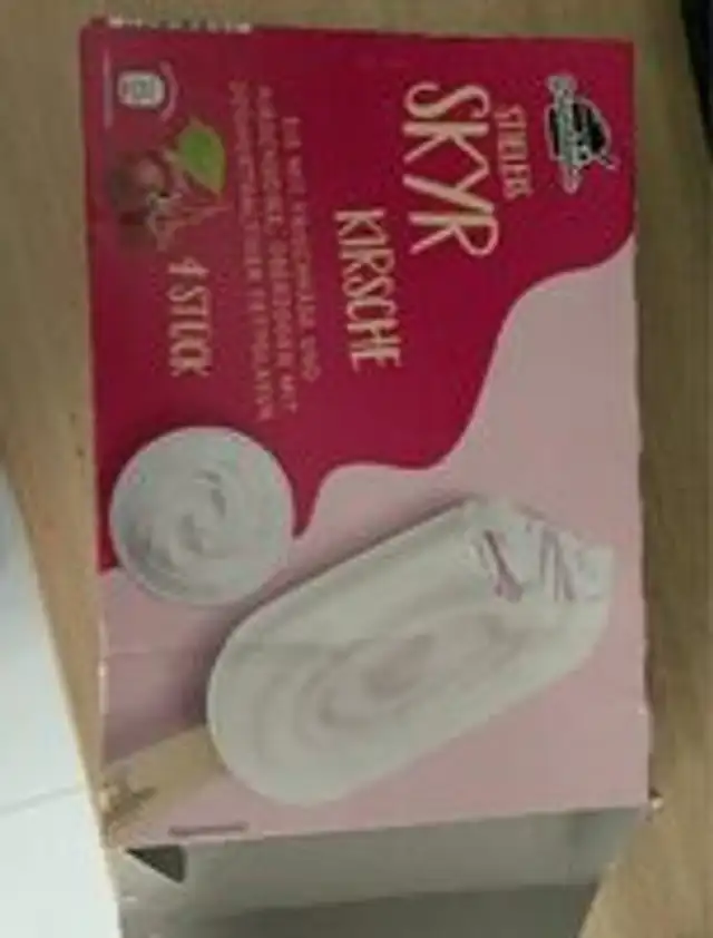 Bâtonnets chocolat blanc cerise