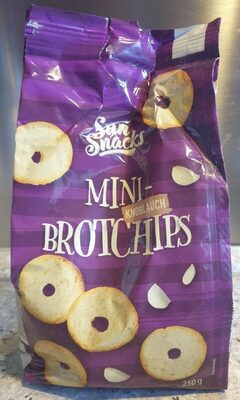 Mini Brotchips Knoblauch