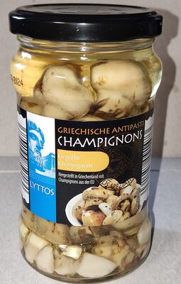 Griechische Antipasti - Gegrillte Champignons
