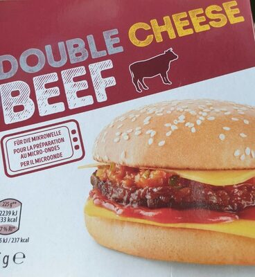 Double cheese beef
