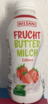 Frucht Butter Milch Erdbeere