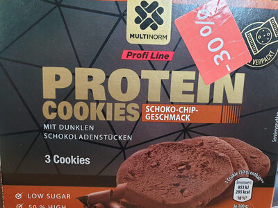 Profi Line Protein Cookies Schoko-Chip Geschmack