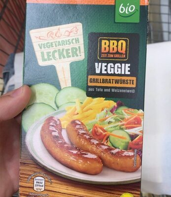 Veggie Grillbratwürste aus Tofu und Weizeneiweiß