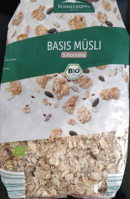 Basis Müsli 5-Korn-Mix front packaging