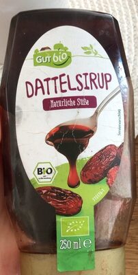 Dattelsirup front packaging