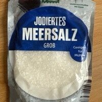 Jodiertes Meersalz grob