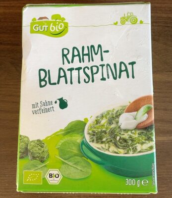 Rahm-Blattspinat
