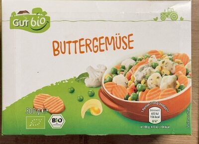 Bio-Buttergemüse front packaging