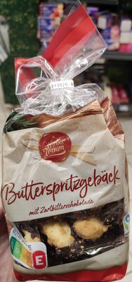 Butterspitz Gebäck Zartbitterschokolade
