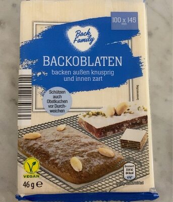 Backoblaten