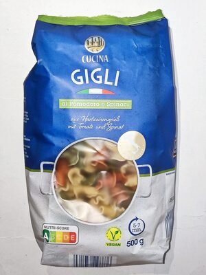 Gigli al Pomodoro e Spinaci