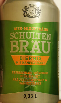 Schultenbräu Biermix mit Hanfextrakt