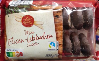 Mini-Elisenlebkuchen - Zartbitter