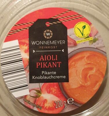Aioli Pikant front packaging
