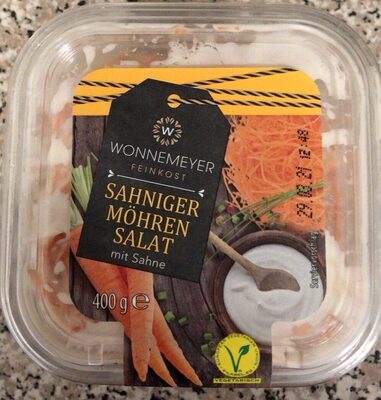 Sahniger Möhrensalat front packaging