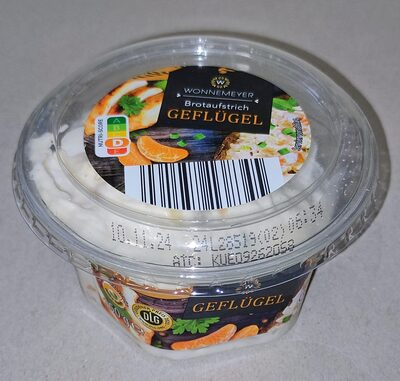 Brotaufstrich Geflügel mit Mandarinen und Ananas