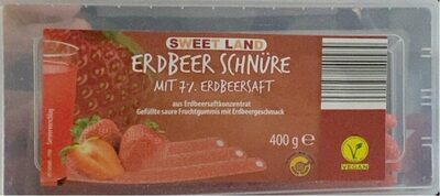 Cordons de fraise front packaging