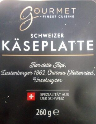 Schweizer Käseplatte