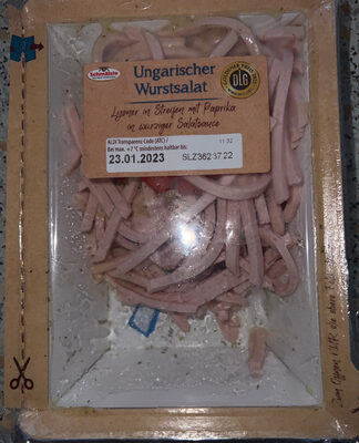 Ungarischer Wurstsalat