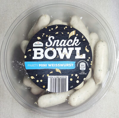 Snack Bowl - Party-Mini-Weißwurst