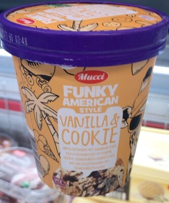 Vanilla & Cookie front packaging