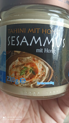 Tahini mit Honig Sesammus