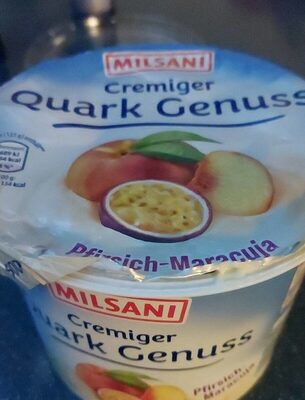 Cremiger Quarkgenuss - Pfirsich-Maracuja