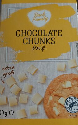 Choclate Chunks weiß