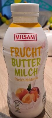 Frucht-Buttermilch - Pfirsich-Nektarine front packaging