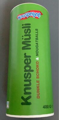 Knusper Müsli front packaging