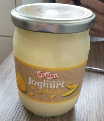 Bergbauernjoghurt - Mango front packaging
