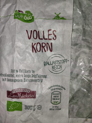 Volles Korn - Bio Roggenvollkornbrot