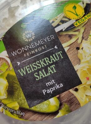 Weisskrautsalat mit Paprika