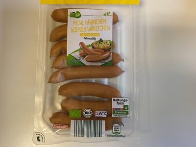 Mini Hähnchen Wiener Würstchen