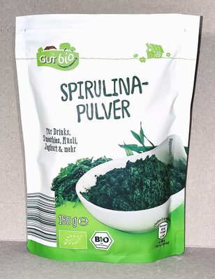 Bio-Spirulinapulver front packaging