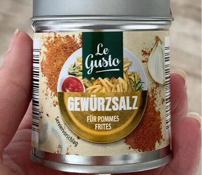 gewürzsalz pommes