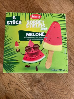 Sorbet Stiel eis front packaging